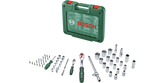 1/4"+ 1/2" Ratchet Set 60-Piece