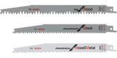 3-piece reciprocating saw blade set