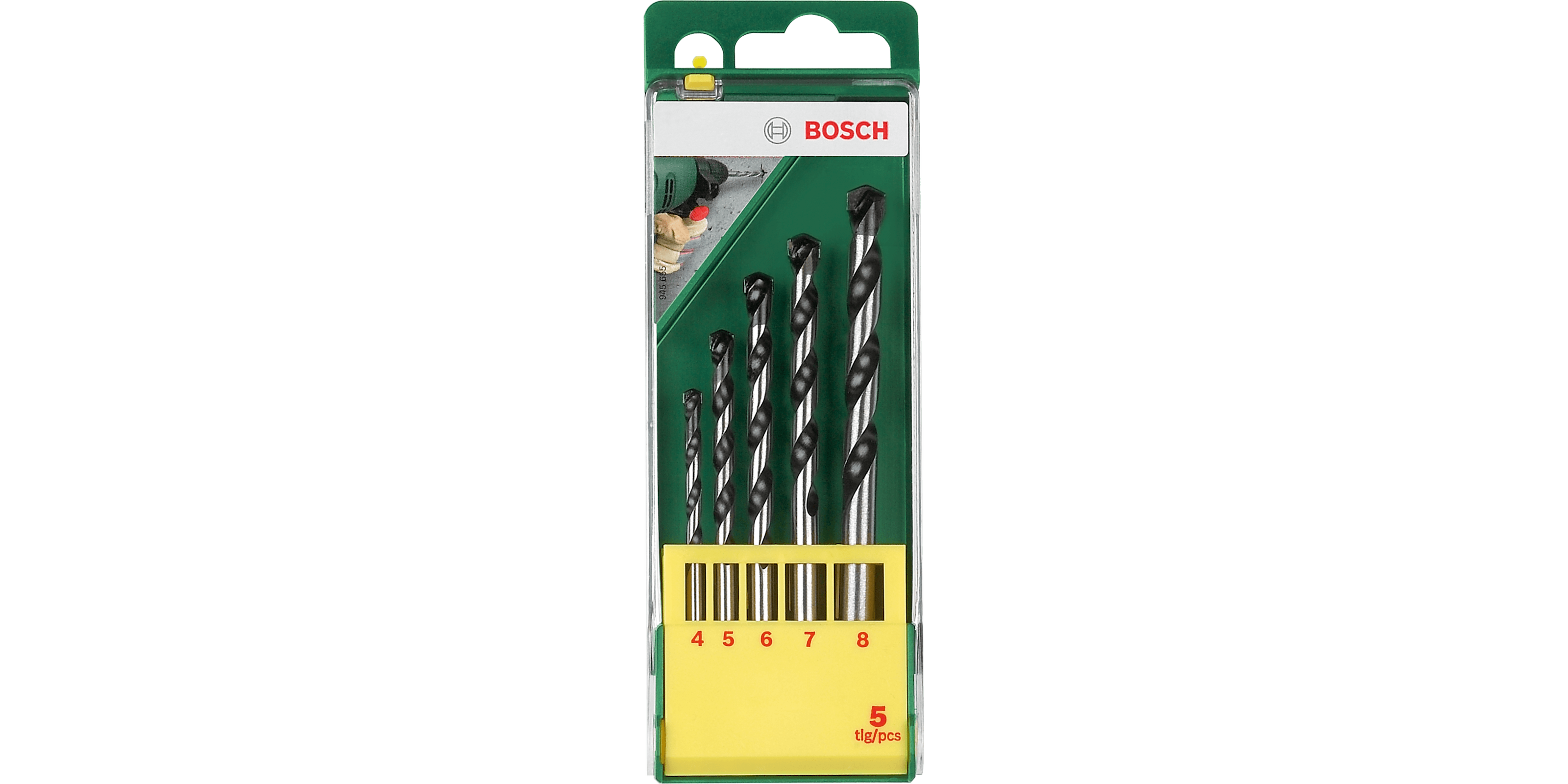 Concrete Drill Bit Set 5 Pieces