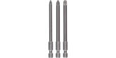 Double Ended Screwdriver Bit Set 3 Pieces (PZ)