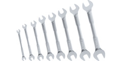Double Open-End Wrench Set 8-Piece