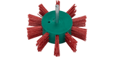 Flap brush for drills - Nylon wire with aluminium oxide coated abrasive K80, 100 mm