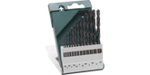 Metal Drill Bit HSS-R, DIN 338 Set 13 Pieces
