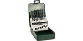 Metal Drill Bit HSS-R, DIN 338 Set 19 Pieces
