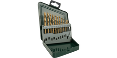 Metal Drill Bit HSS-TiN, DIN 338 Set 13 Pieces