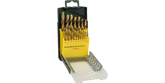 Metal Drill Bit HSS-TiN, DIN 338 Set 19 Pieces