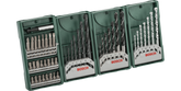 Mini-X-Line Drill and Screwdriver Bit Set Multipack 3+1