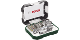 Screwdriver Bit Set 26 Pieces with Ratchet