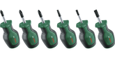 Stubby Screwdriver Set 6-Piece