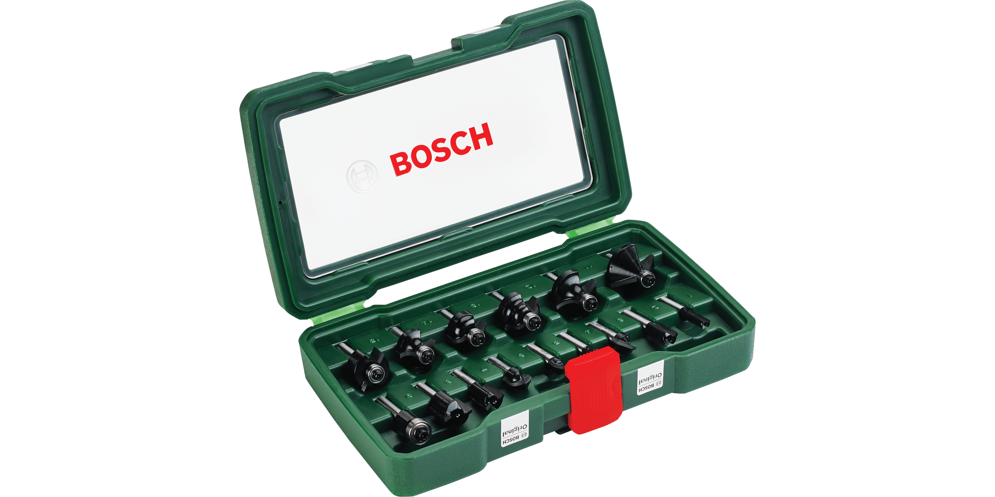Tungsten-carbide Router Bit Set 15 Pieces