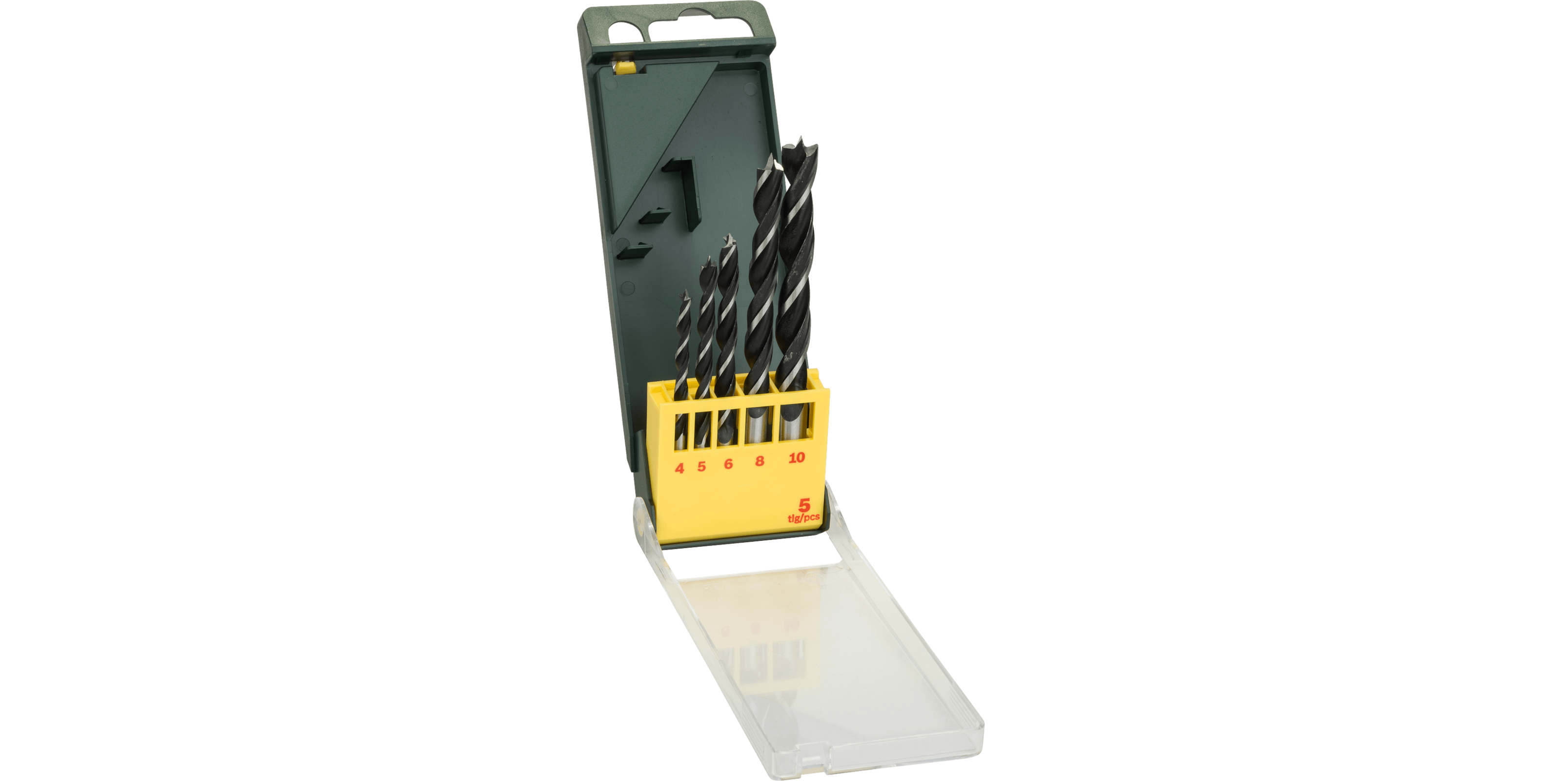 Wood drill bit set 5 Pieces