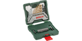 X-Line Drill- and Screwdriver Bit Set TiN-coated 30 pieces