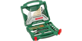 X-Line Drill- and Screwdriver Bit Set TiN-coated 50 pieces