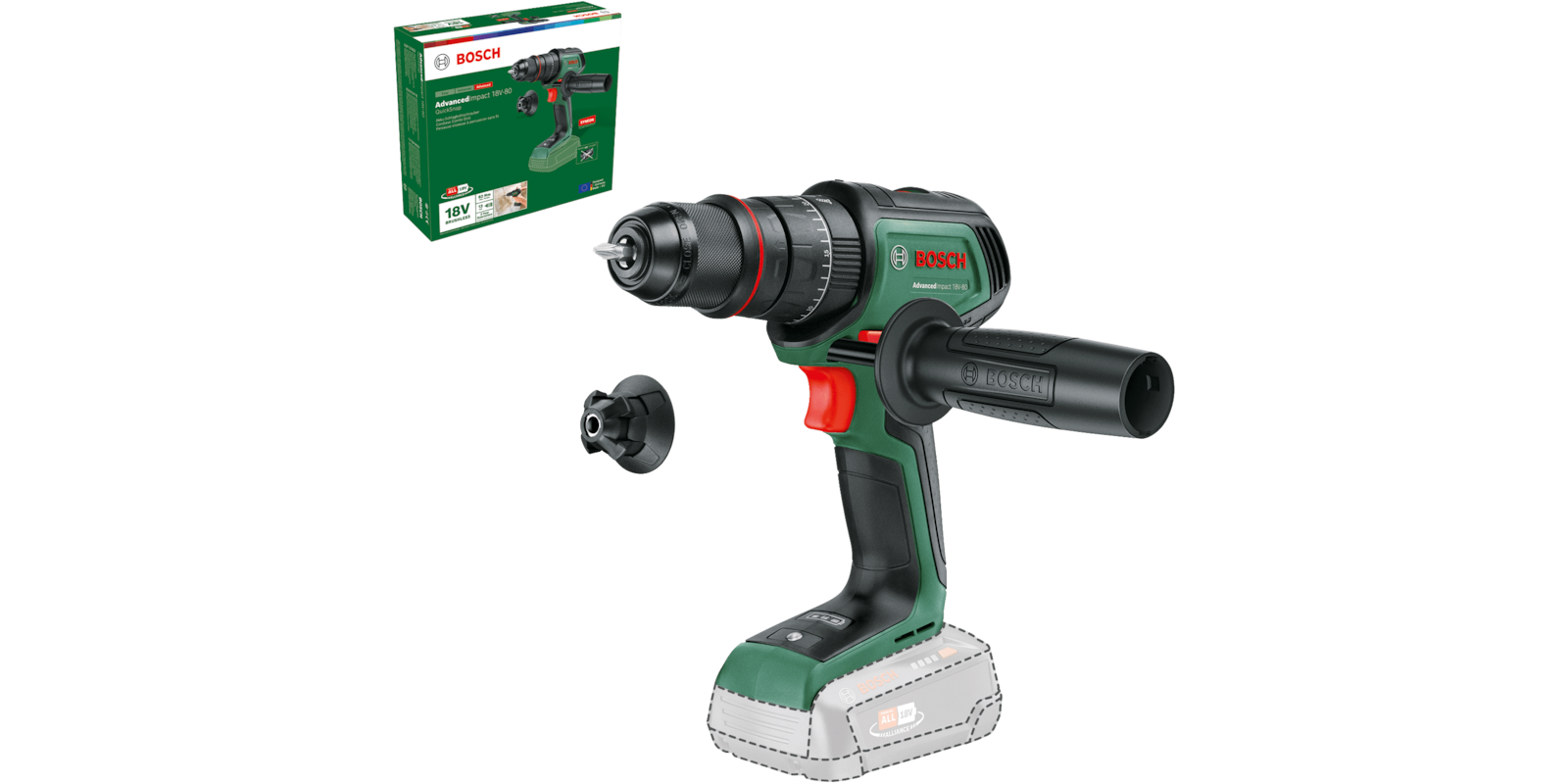 AdvancedImpact 18V-80 QuickSnap