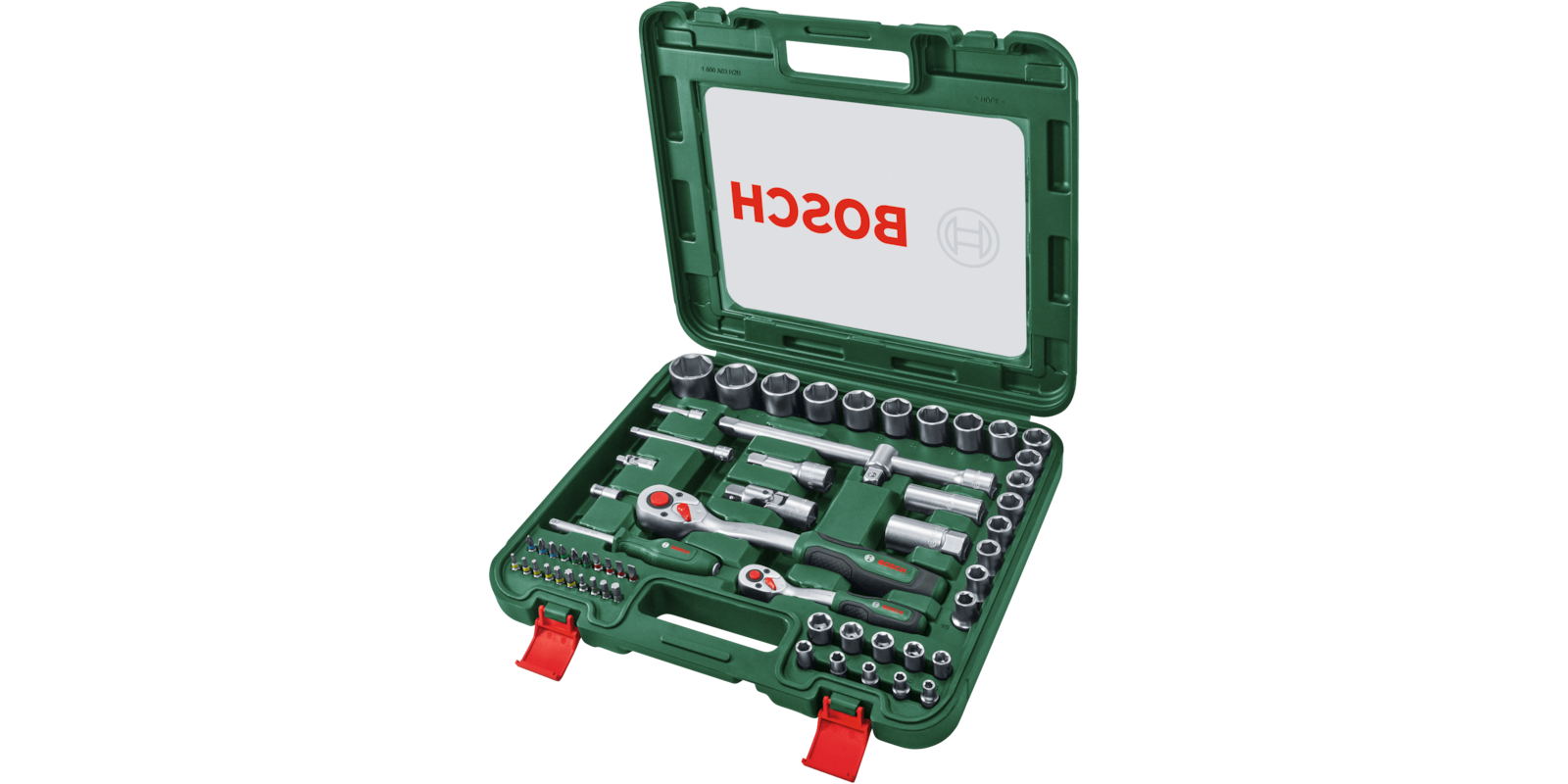 1/4"+ 1/2" Ratchet Set 60-Piece