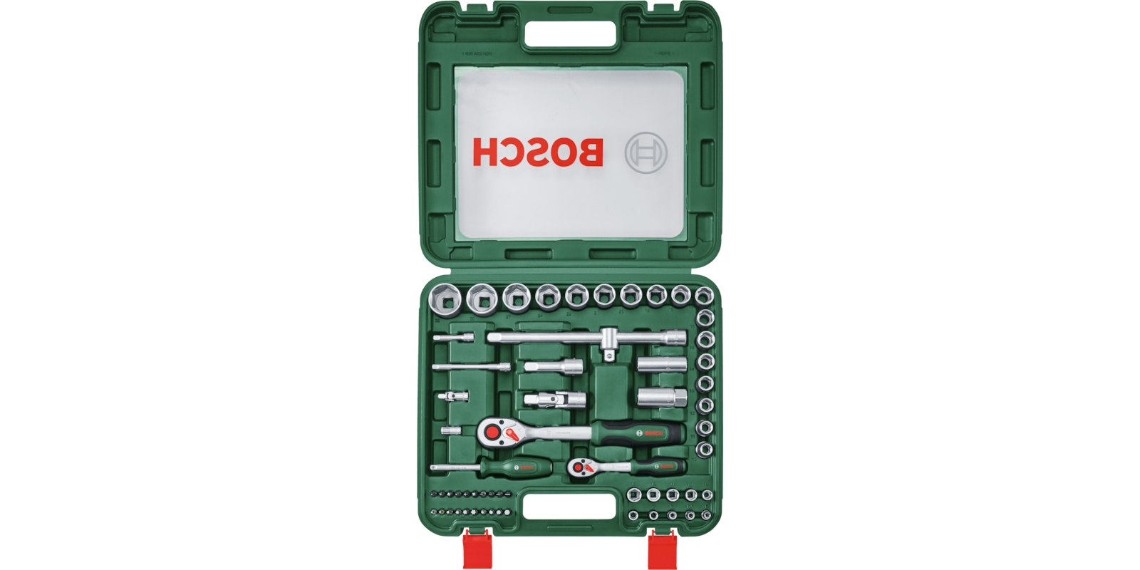 1/4"+ 1/2" Ratchet Set 60-Piece