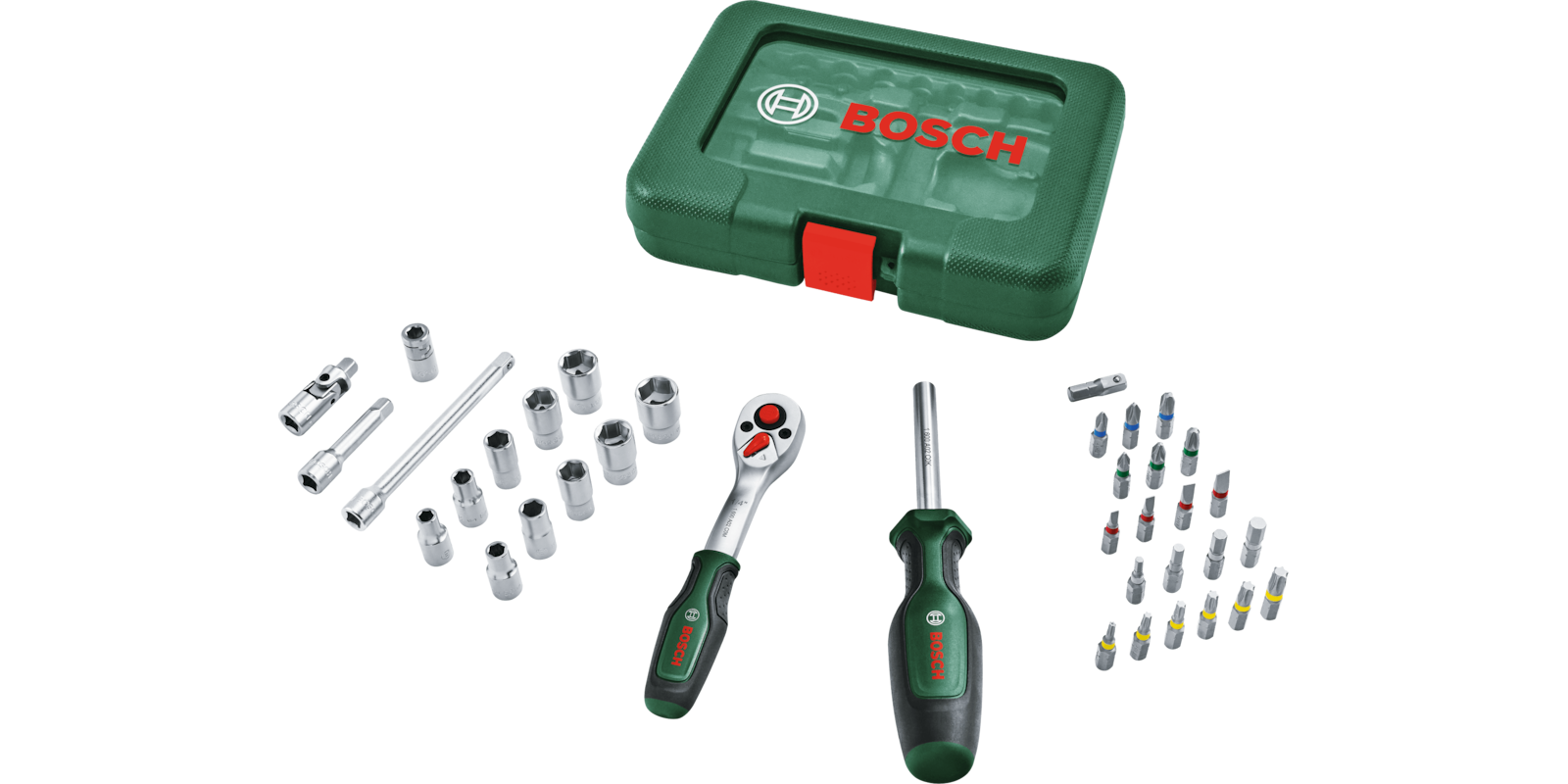 1/4" Ratchet Set 37-Piece