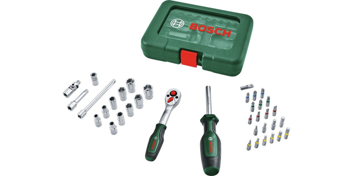1/4" Ratchet Set 37-Piece