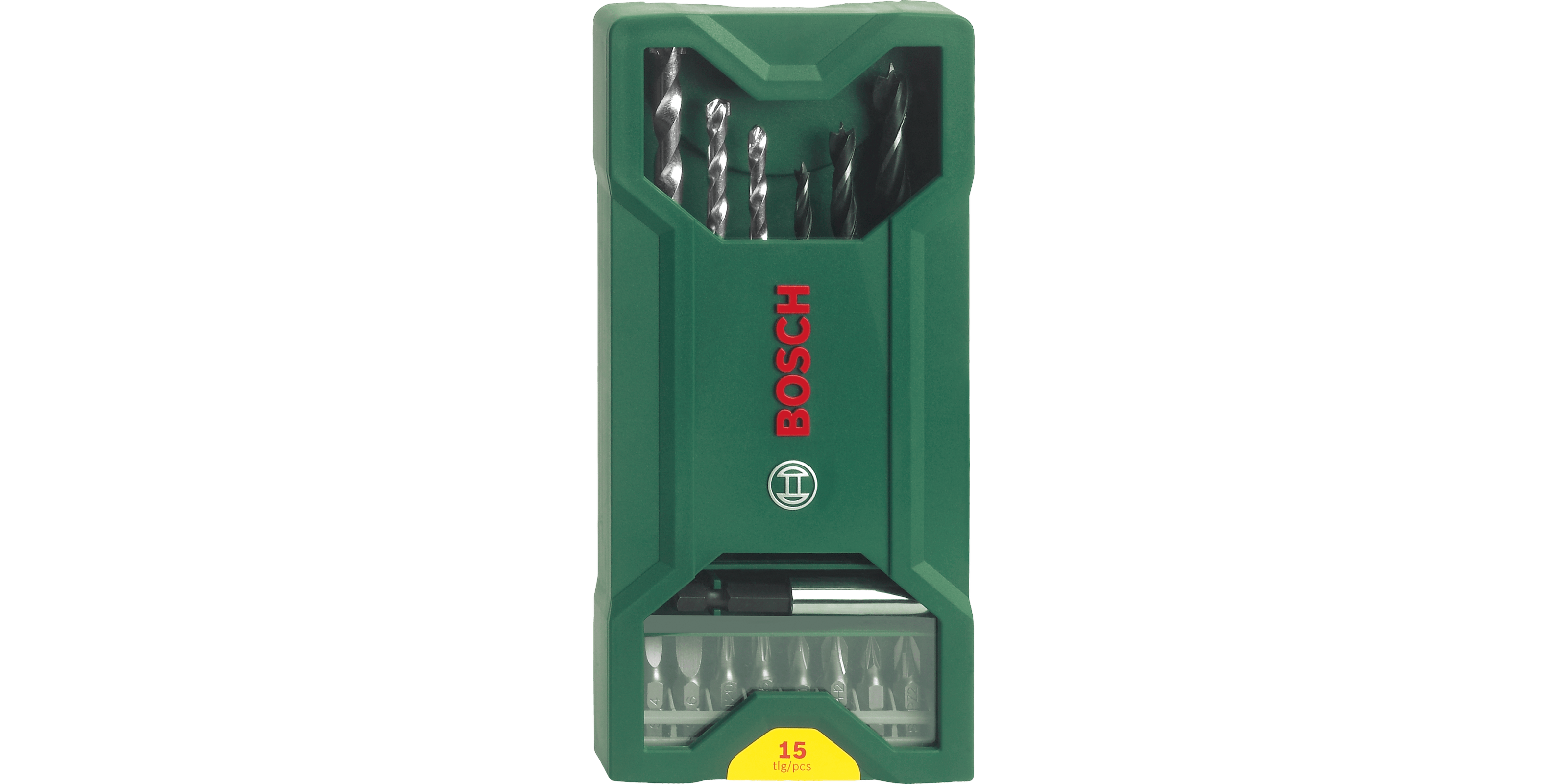 Mini-X-Line Drill and Screwdriver Bit Set, 15 pieces