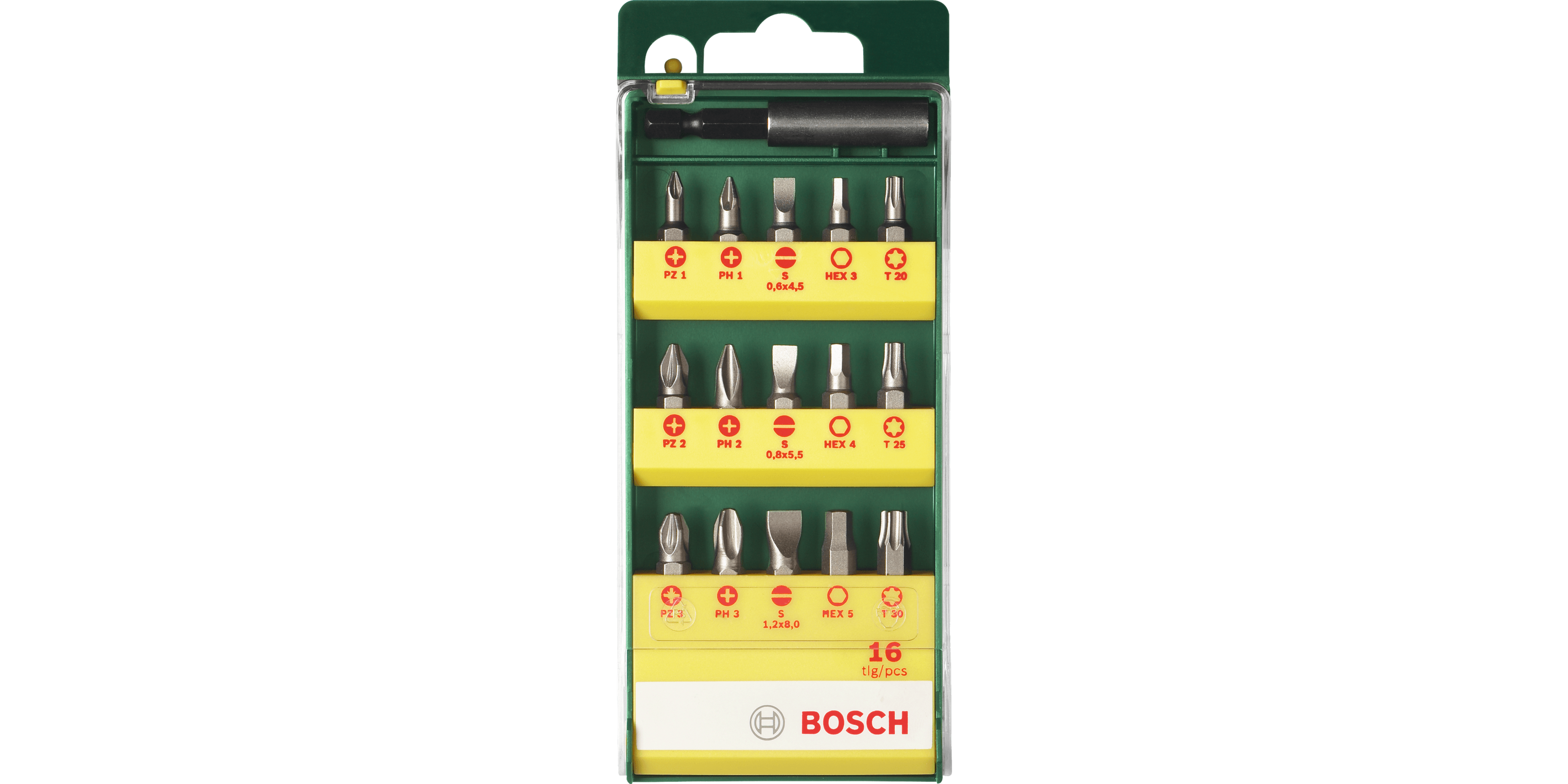 Screwdriver Bit Set 16 Pieces