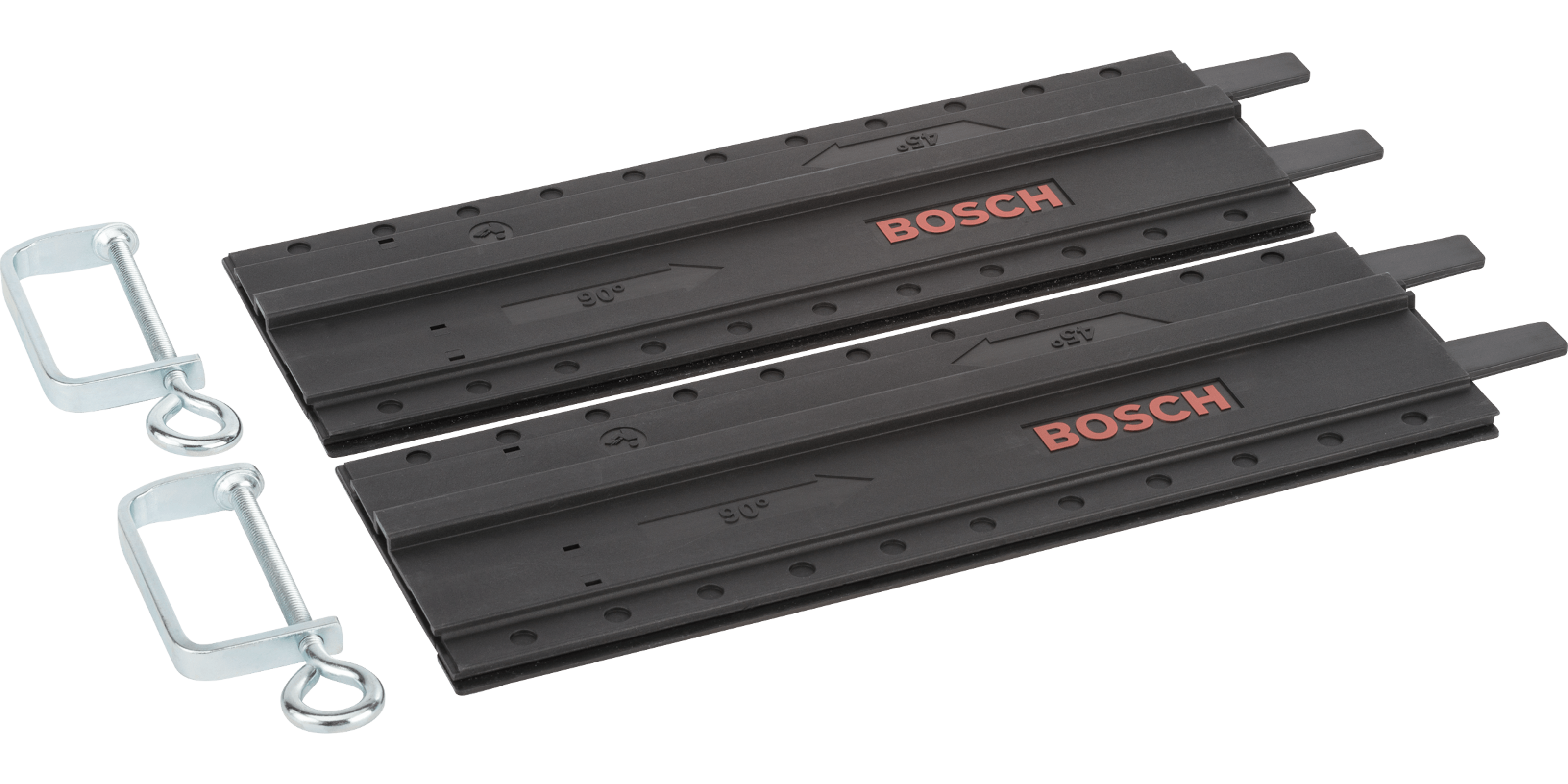 2-piece Guide Rail with G-clamps