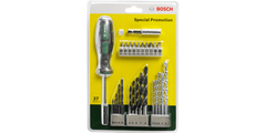 Drill- and Screwdriver Bit Set 27 pieces
