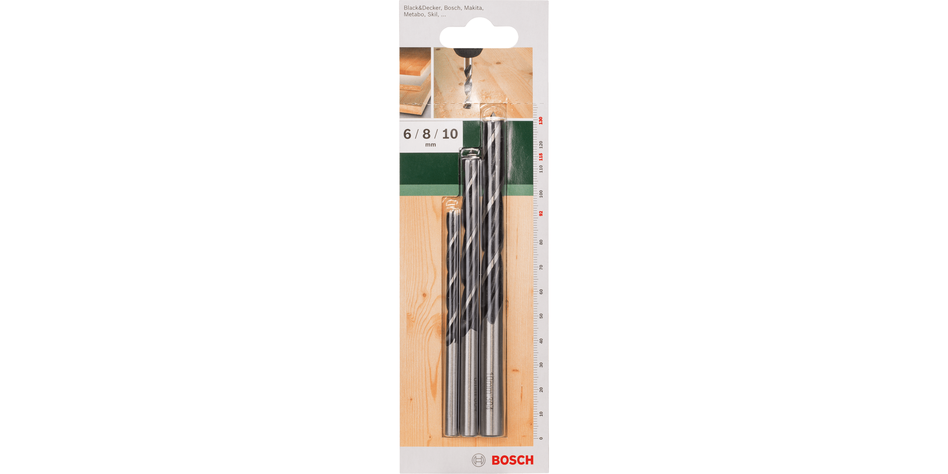 Wood Drill Bit Set 3 Pieces