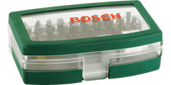 Screwdriver Bit Set 32 Pieces with Colour Coding