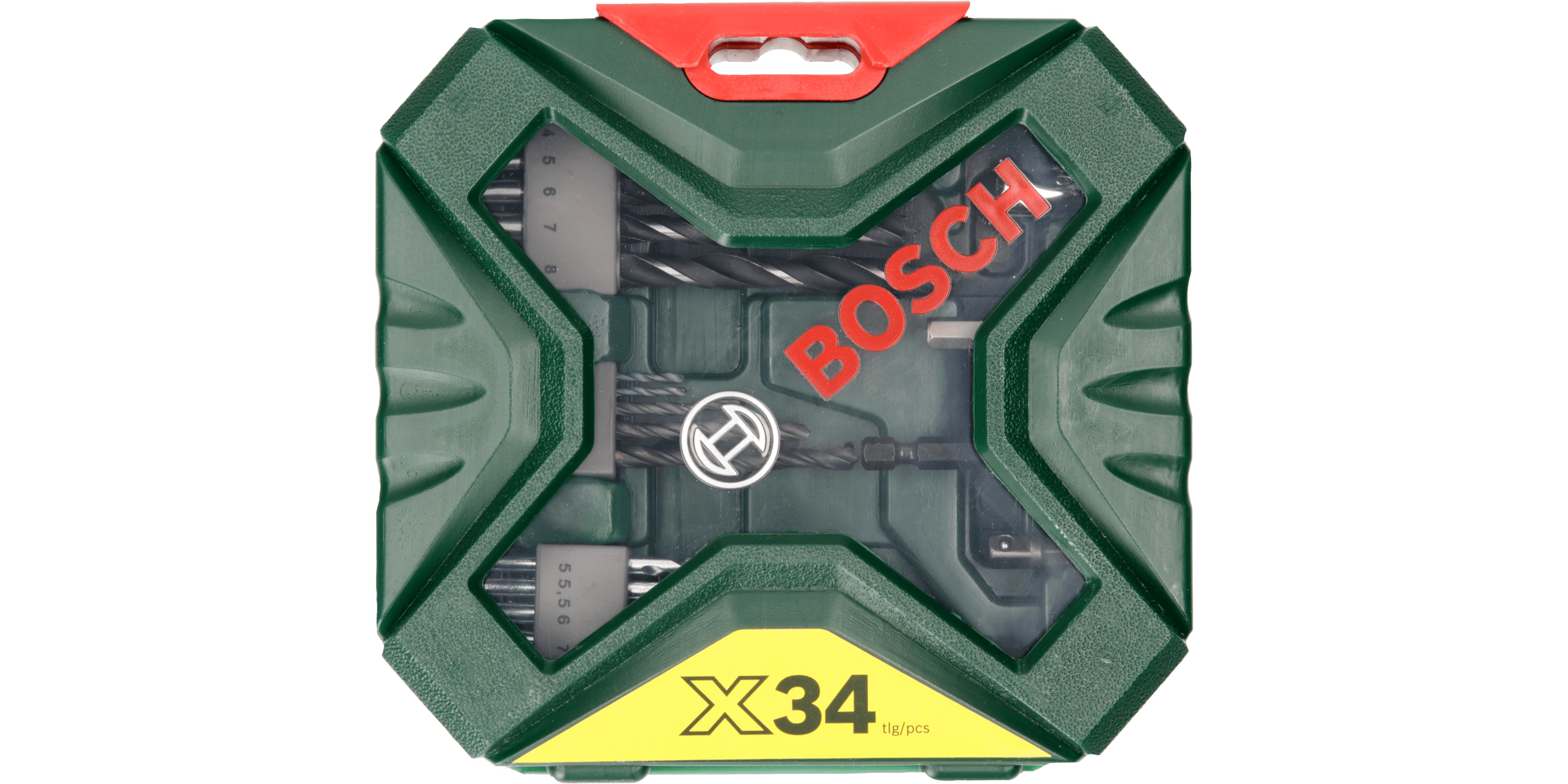 34-piece X-Line Classic drill bit and screwdriver bit set