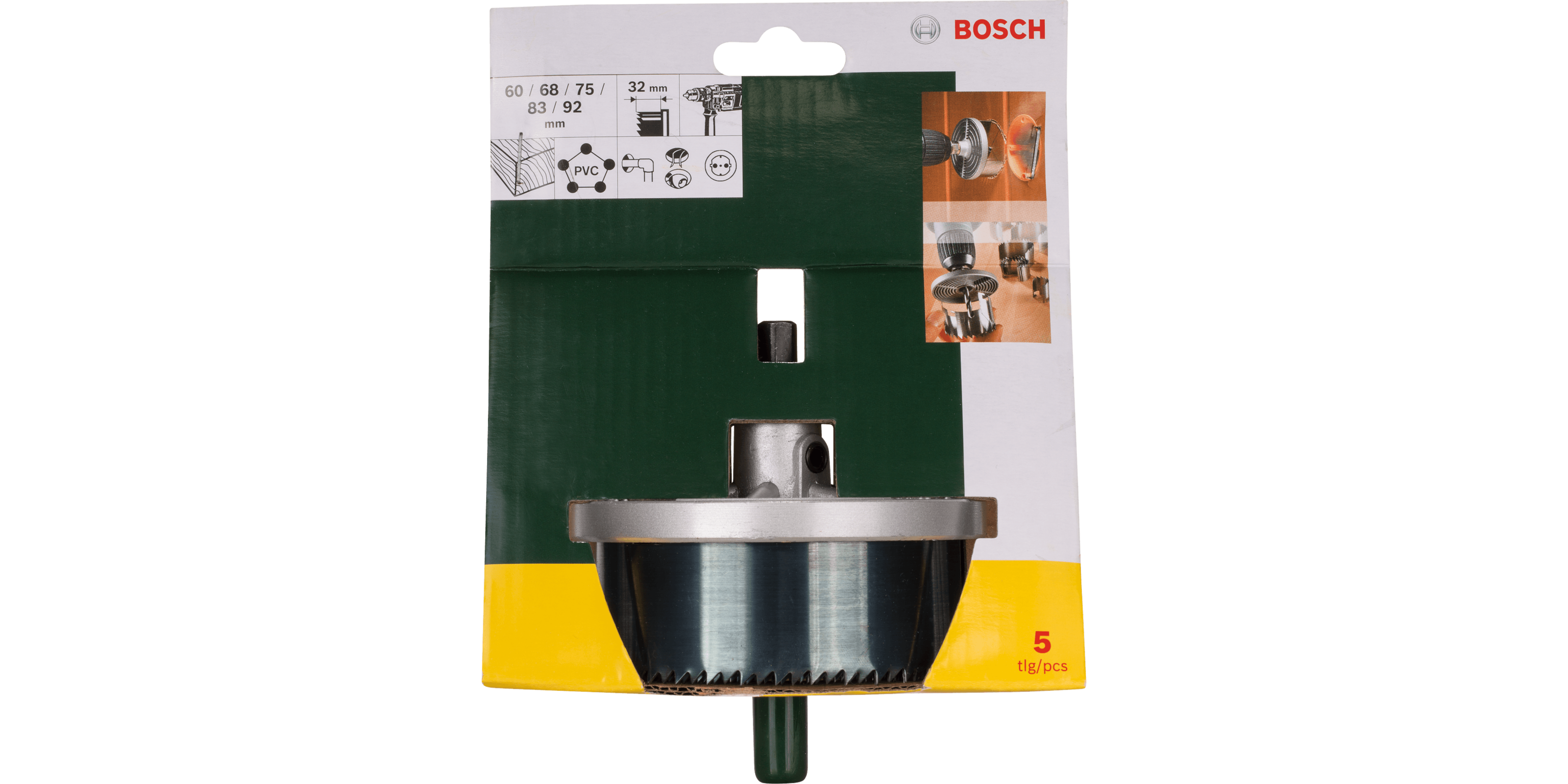 Holesaw Set, 5-piece