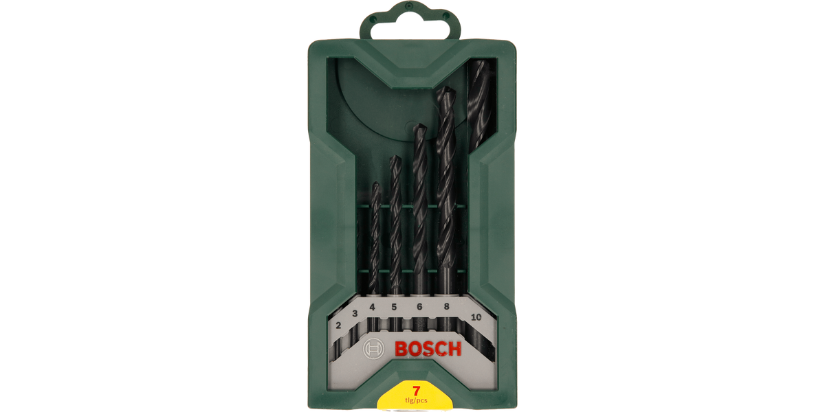 Mini-X-Line Metal Drill Bit Set 7 Pieces