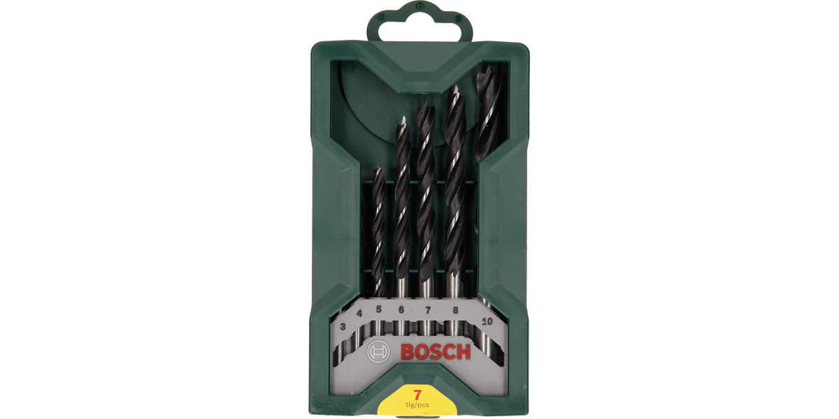 Mini-X-Line Wood Drill Bit Set 7 Pieces