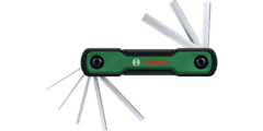 8-in-1 Folding Hex Key Set