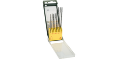8-piece saw blade box, wood/metal/plastic (T-shank)