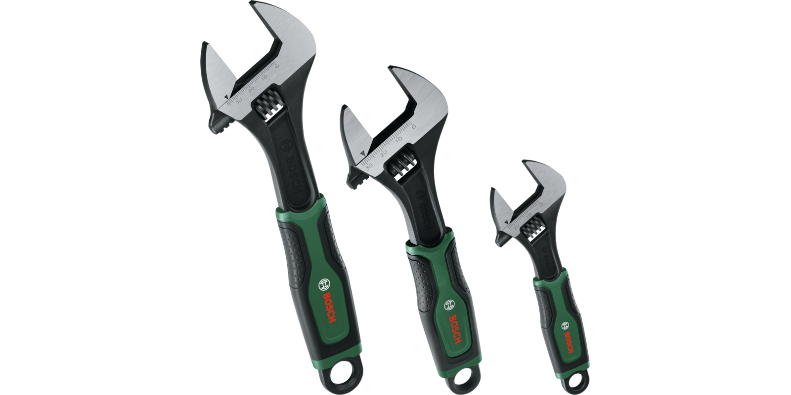 Adjustable Wrench Set 3-Piece