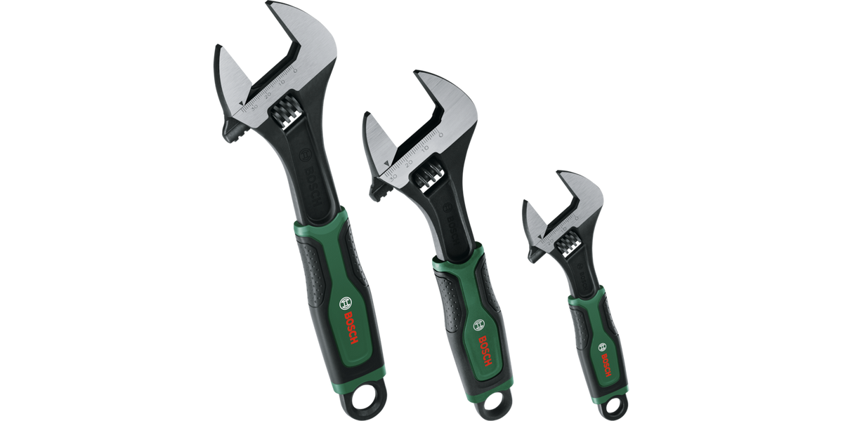 Adjustable Wrench Set 3-Piece