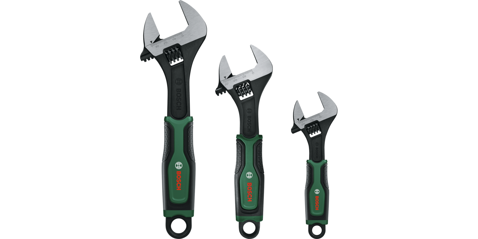 Adjustable Wrench Set 3-Piece