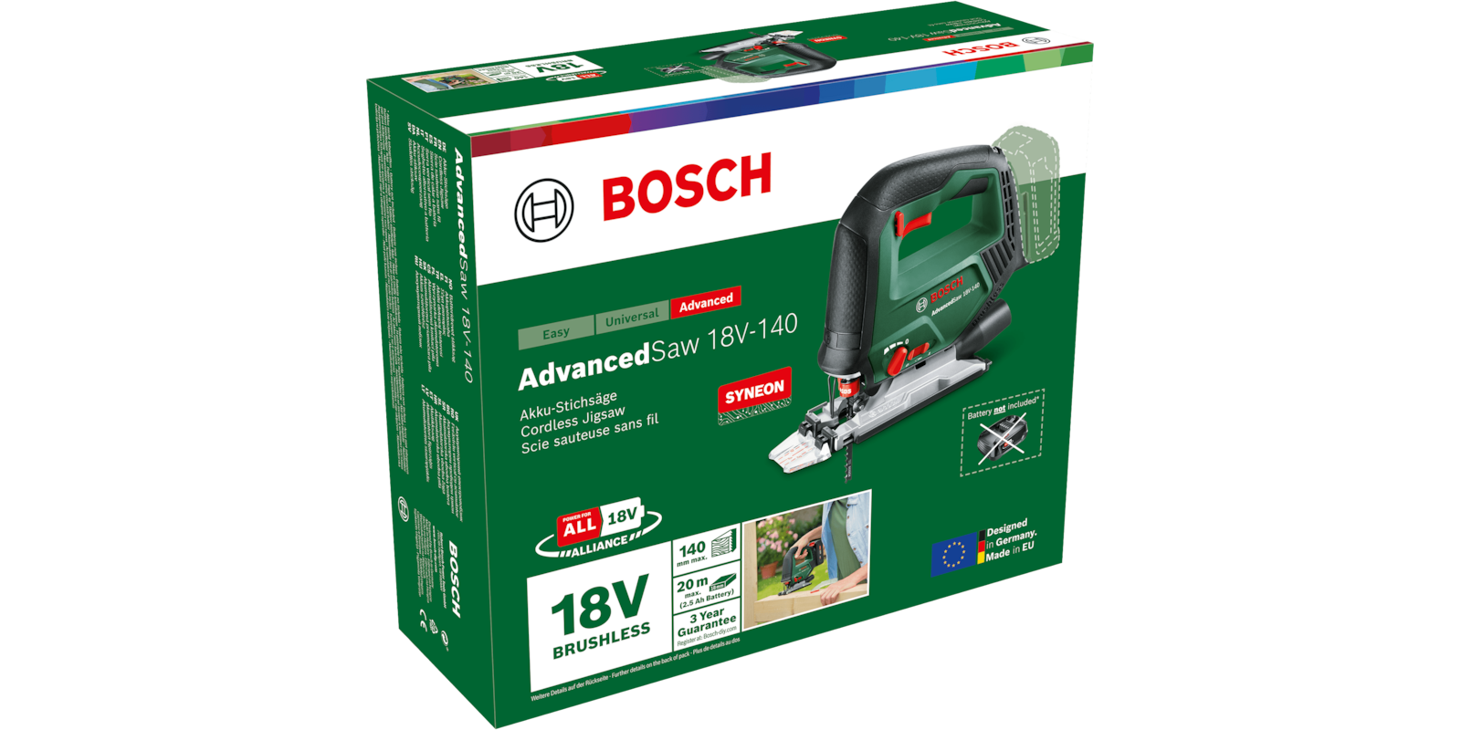 AdvancedSaw 18V-140