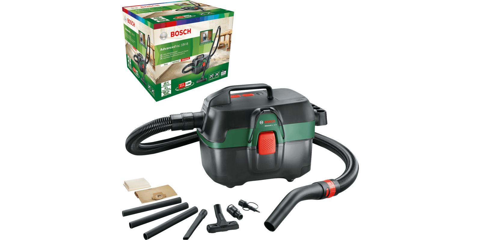 AdvancedVac 18V-8