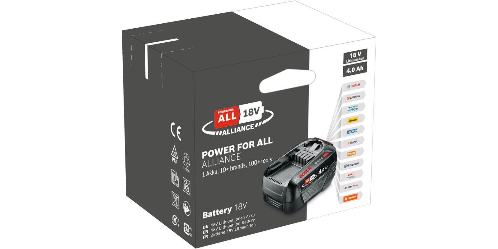 PBA 18V 4.0Ah W-C