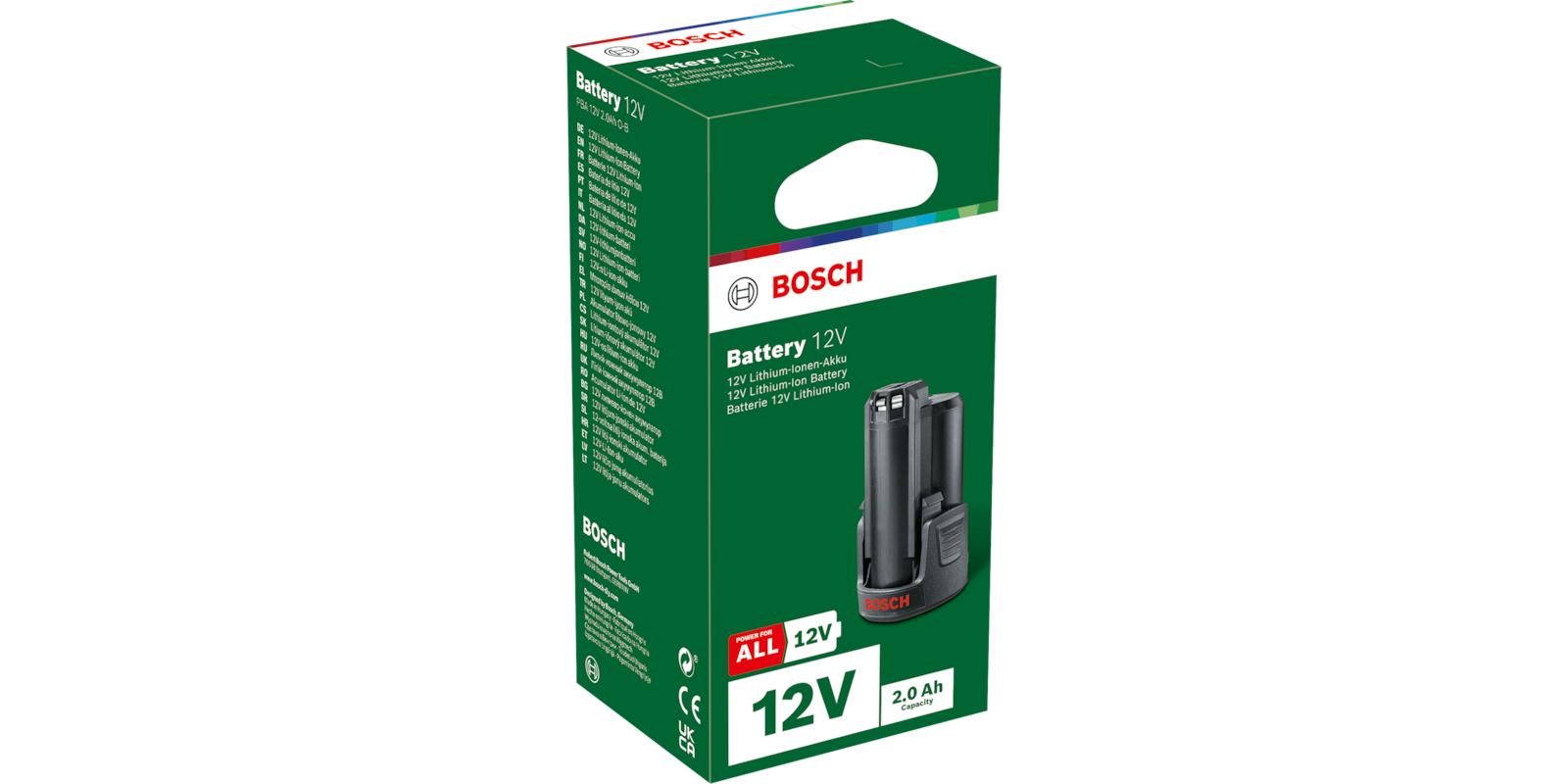 Battery Pack PBA 12V 2.0 Ah O-B