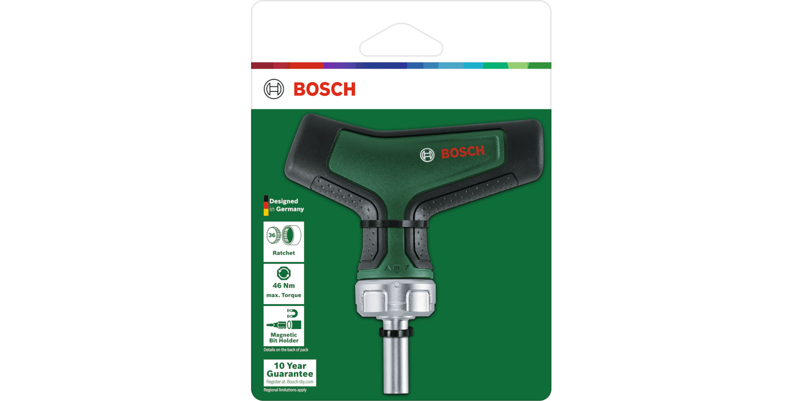 Bit Ratchet Screwdriver T-handle