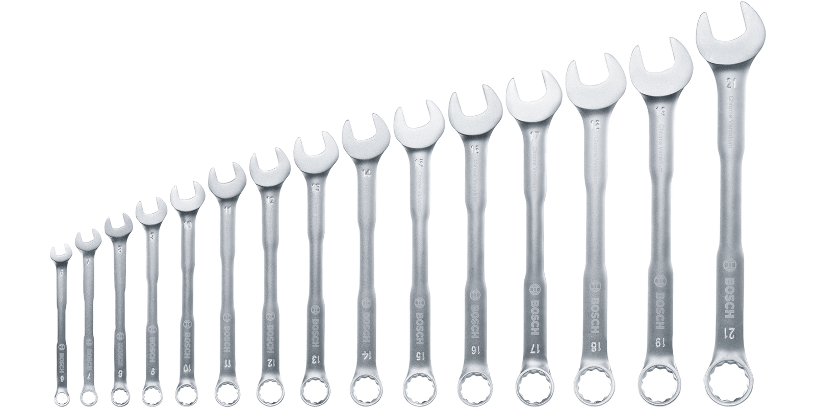 Combination Wrench Set 15-Piece