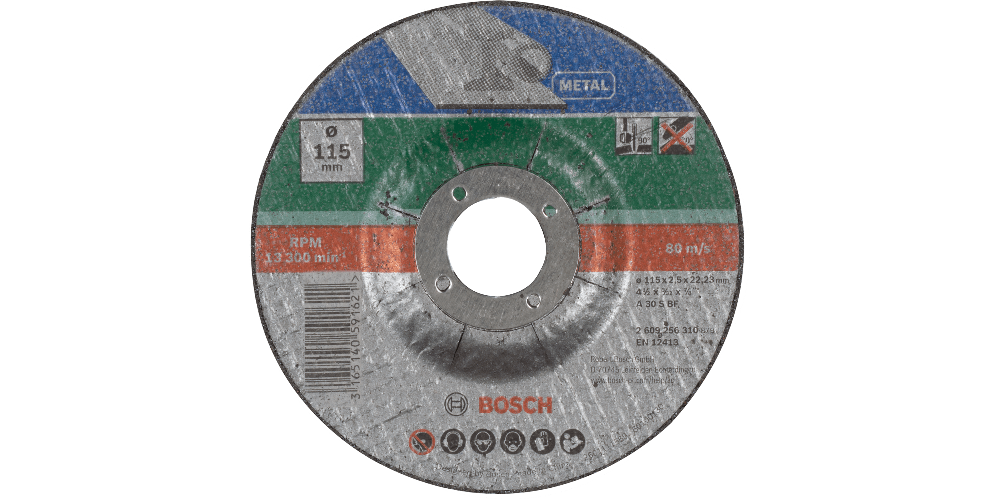 Cutting Disc for Metal Depressed Centre