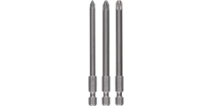 Double Ended Screwdriver Bit Set 3 Pieces (PZ)