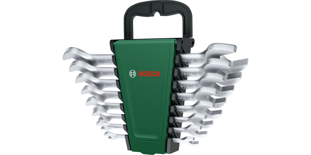 Double Open-End Wrench Set 8-Piece