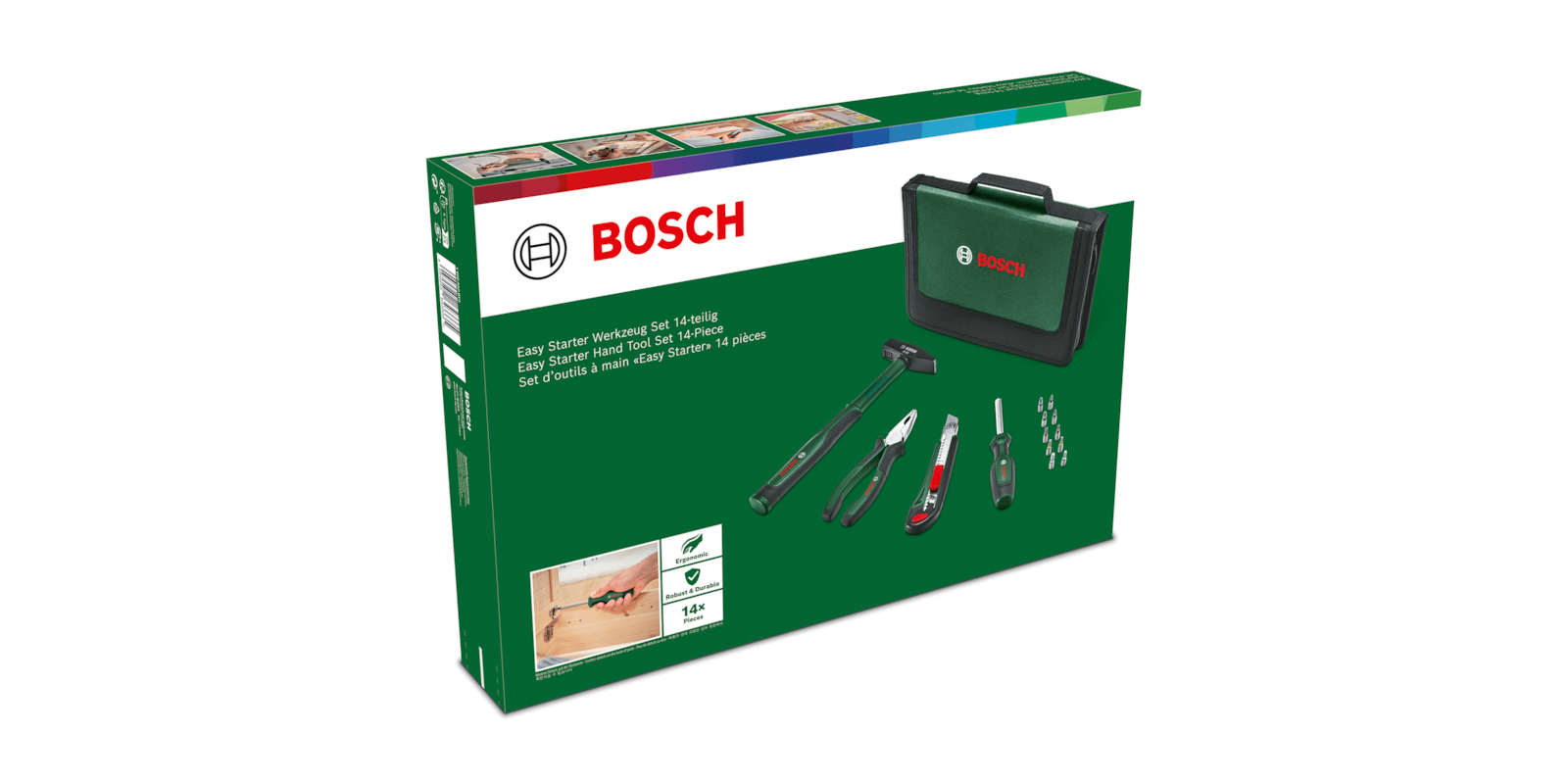 Easy Starter Hand Tool Set 14-Piece