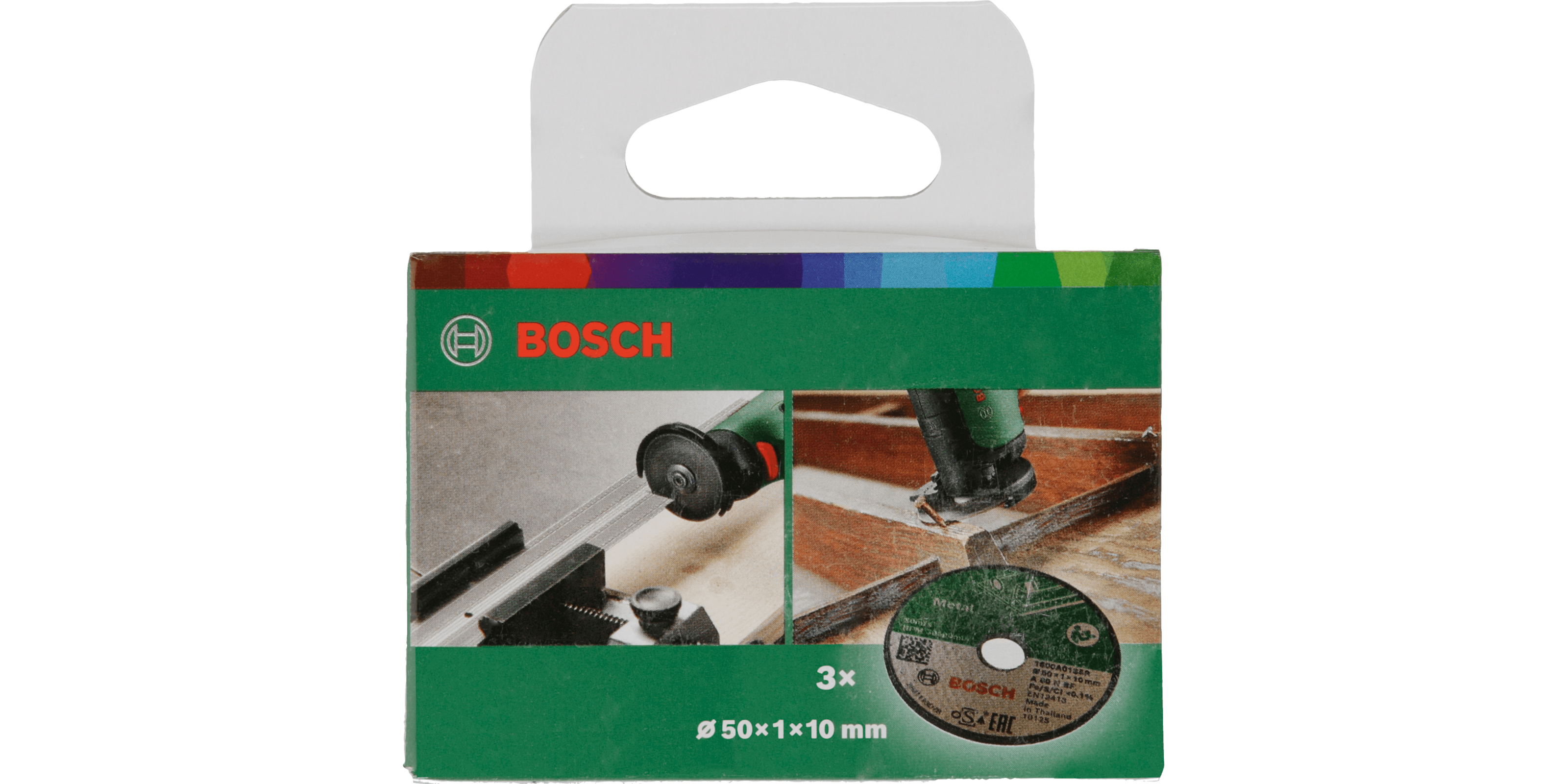 Straight cutting disc for stainless steel application.