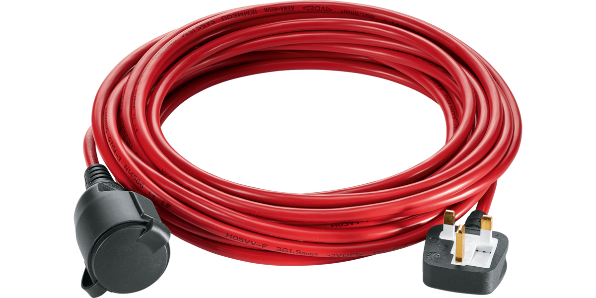 Extension cable corded lawn mower (10 meters)