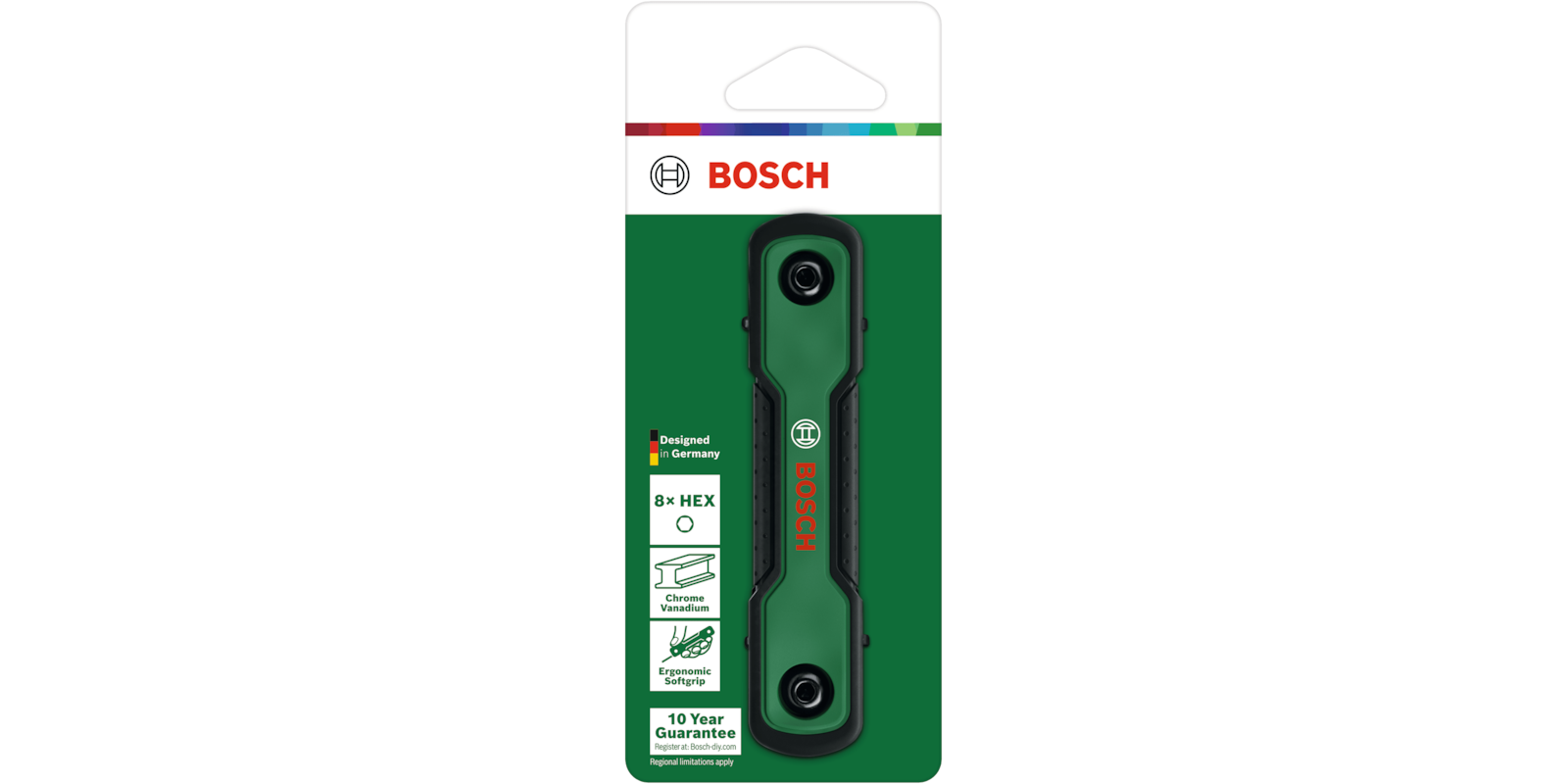 8-in-1 Folding Hex Key Set